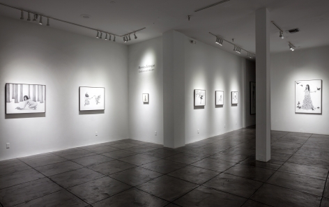 MONICA ZERINGUE |||&nbsp;Goddesses and Monsters, [Main Gallery Installation View]