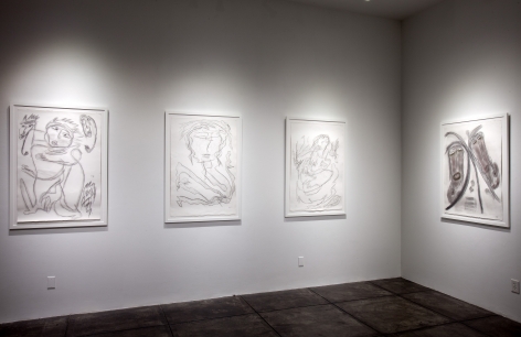 THORNTON DIAL III Works On Paper, [Main Gallery Installation View]