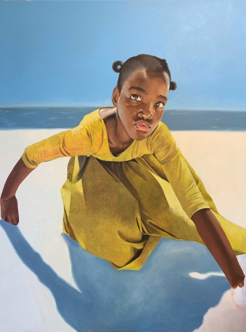 ADRIENNE BROWN-DAVID  Zion, 2020  oil on canvas  40h x 30w in