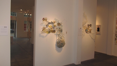 NO DEAD ARTISTS III 15th Annual National Juried Exhibition of Contemporary Art, [Middle Gallery Installation View]