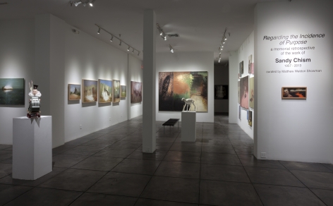 SANDY CHISM III Regarding the Incidence of Purpose, [Main Gallery Installation View]