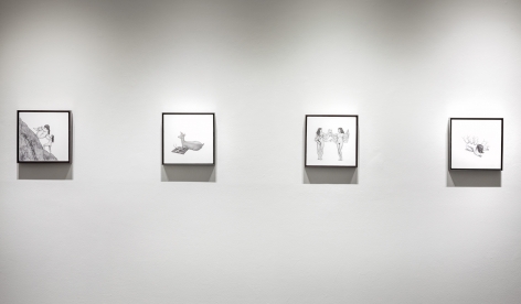 MONICA ZERINGUE |||&nbsp;Goddesses and Monsters, [Main Gallery Installation View]