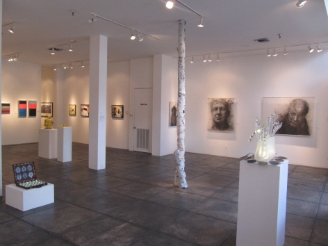 NO DEAD ARTISTS III 14th Annual National Juried Exhibition of Contemporary Art, [Main Gallery Installtion View]