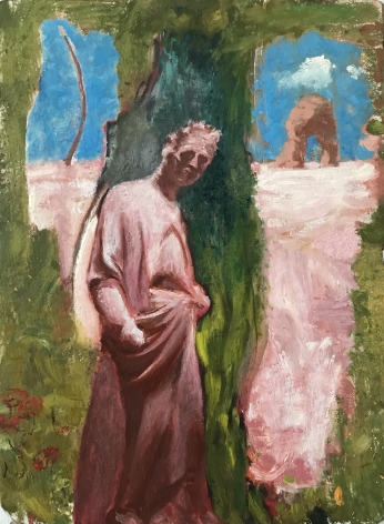 ANDREW LYMAN, Untitled (Statue), 2021